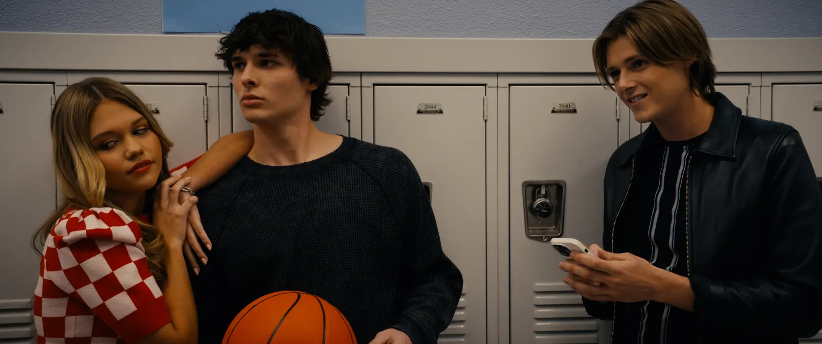 Scene at the school lockers